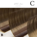 【ボリュームラッシュ】 HAIR COLOR COLLECTION / 0.07mm【6~13mm MIX】 - ｶｰｷ C