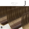 【ボリュームラッシュ】 HAIR COLOR COLLECTION / 0.07mm【6~13mm MIX】 - ｶｰｷ J