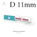 ボリュームラッシュ(2列シート) アメリカンチェリー 0.07mm - アメリカンチェリー D11mm