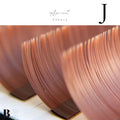 フラットラッシュ （hair color collection） 【6~13mix】/ 0.15mm - ｱﾌﾟﾘｺｯﾄ  JｶｰﾙMIX