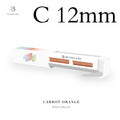 フラットラッシュ(2列シート) キャロット 0.15mm - キャロット   C12mm