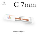 フラットラッシュ(2列シート) キャロット 0.15mm - キャロット   C7mm