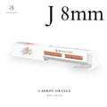 フラットラッシュ(2列シート) キャロット 0.15mm - キャロット   J8mm