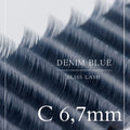 ボリュームラッシュ（デニムブルー）【長さ単品】 / 0.07mm - デニムブルー C 6~7mm