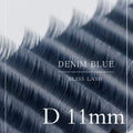 ボリュームラッシュ（デニムブルー）【長さ単品】 / 0.07mm - デニムブルー  D 11mm