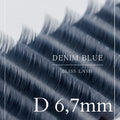 ボリュームラッシュ（デニムブルー）【長さ単品】 / 0.07mm - デニムブルー  D 6~7mm