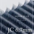ボリュームラッシュ（デニムブルー）【長さ単品】 / 0.07mm - デニムブルー  JC 6~7mm