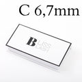 ボリュームラッシュ（グラマラスブラック）【長さ単品】/0.07mm - C 6,7mm