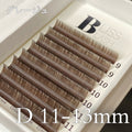 HAIR COLOR COLLECTION【6~8/9~11/11~13 mix】VOLUME LASH COLOR  / 0.07mm - ｸﾞﾚｰｼﾞｭ D 11~13mm