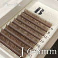 HAIR COLOR COLLECTION【6~8/9~11/11~13 mix】VOLUME LASH COLOR  / 0.07mm - ｸﾞﾚｰｼﾞｭ J 6~8mm