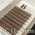 HAIR COLOR COLLECTION【6~8/9~11/11~13 mix】VOLUME LASH COLOR  / 0.07mm - ｸﾞﾚｰｼﾞｭ JC 11~13mm