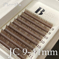 HAIR COLOR COLLECTION【6~8/9~11/11~13 mix】VOLUME LASH COLOR  / 0.07mm - ｸﾞﾚｰｼﾞｭ JC 9~11mm