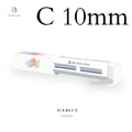 フラットラッシュ(2列シート) アイスブルー 0.15mm - アイスブルー  C10mm