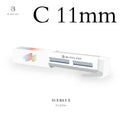 フラットラッシュ(2列シート) アイスブルー 0.15mm - アイスブルー  C11mm