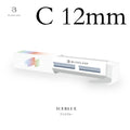 フラットラッシュ(2列シート) アイスブルー 0.15mm - アイスブルー  C12mm