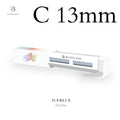 フラットラッシュ(2列シート) アイスブルー 0.15mm - アイスブルー  C13mm