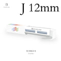フラットラッシュ(2列シート) アイスブルー 0.15mm - アイスブルー  J12mm