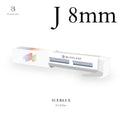 フラットラッシュ(2列シート) アイスブルー 0.15mm - アイスブルー  J8mm