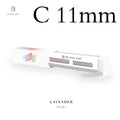 フラットラッシュ(2列シート) ラベンダー 0.15mm - ラベンダー  C11mm