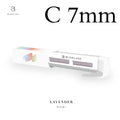 フラットラッシュ(2列シート) ラベンダー 0.15mm - ラベンダー  C7mm