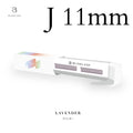 フラットラッシュ(2列シート) ラベンダー 0.15mm - ラベンダー  J11mm