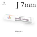 フラットラッシュ(2列シート) ラベンダー 0.15mm - ラベンダー  J7mm
