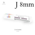 フラットラッシュ(2列シート) ラベンダー 0.15mm - ラベンダー  J8mm