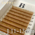 HAIR COLOR COLLECTION【6~8/9~11/11~13 mix】VOLUME LASH COLOR  / 0.07mm - ﾐﾙｸﾃｨ J 11~13mm