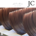 フラットラッシュ （hair color collection） 【6~13mix】/ 0.15mm - ﾅﾁｭﾗﾙﾌﾞﾗｳﾝ  JCｶｰﾙMIX